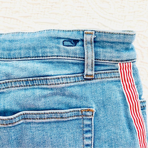 Vineyard Vines Denim High Waisted Shorts - Picture 4 of 4